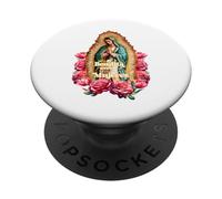 Our Lady of Guadalupe Virgin Mary Catholic Saint PopSockets PopGrip Adesivo
