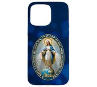 Our Lady of the Miraculous Medal Marian Devotion Custodia per iPhone 15 Pro Max