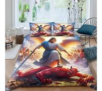 Our Lady Treading On Devil Copripiumino Design 3D, Stampa Ad Alta Definizione E Leggero Protection Faith Decor Per Bambini/ragazze in Camera Degli Ospiti Regalo Per Lui E Per Lei Double（200x200cm）