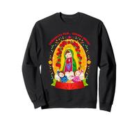 Our Lady Virgen De Guadalupe Cartoon La Morenita Virgin Mary Felpa