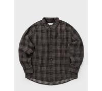 Our Legacy ABOVE SHIRT men Longsleeves black|grey in taglia:M