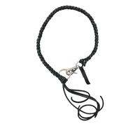Our Legacy, ,Accessories ,unisex ,Nero ,ONE SIZE Portachiavi Ladon Intrecciato