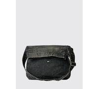 OUR LEGACY Borsa messenger in denim di cotone con manico superiore OS Blue