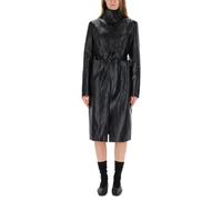 Our Legacy - Concealed Coat - - Coats - Donna - Nero - XS