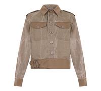 Our Legacy, ,Jackets ,Uomo ,Verde ,L Giacca in denim con tasche applicate
