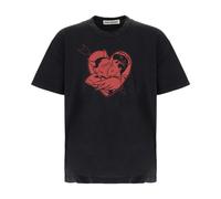 Our Legacy - Loose T-Shirt Love Story Print - - Tops - Uomo - Nero - M