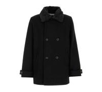 Our Legacy - Wage Peacoat - - Coats - Uomo - Nero - M