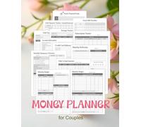 Our Money Planner for Couples: Monthly Budgeting, Bill Organizer, Savings & Debt Tracker for Shared Finances. 8.5x11 Inch. 105 pages.