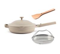 Our Place Always Pan 2.0 - Pentola in ceramica antiaderente da 27 cm (2,5 l), senza tossine, brevettata 10 in 1, in alluminio, sicura per forno, induzione e tutti i piani cottura fino a 232 °C, vapore