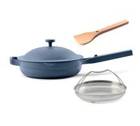 Our Place Always Pan - Pentola in ceramica antiaderente da 5,1 a 26,7 cm, priva di tossine, brevettata 10 in 1, in alluminio, sicura per forno, induzione e tutti i piani cottura fino a 232 °C, sale