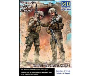 Our Strada Has Been Changed Modern Guerra Serie Kit No.1figurines Set