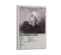 Our Version of Events by Emeli Sande poster artistico da parete per soggiorno camera da letto 60 x 90 cm, con cornice