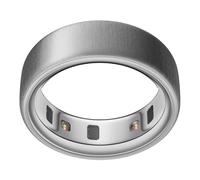 Oura Ring 4 - Brushed Silver - Misura 13 - Smart Ring | Provalo con il kit di misurazione Oura Ring 4 | Indossabile per monitorare il sonno - Frequenza cardiaca - Fitness - Batteria fino a 8 giorni