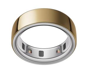 Oura Ring 4 - Gold - Misura 12 - Smart Ring | Provalo con il kit di misurazione Oura Ring 4 | Indossabile per monitorare il sonno - Frequenza cardiaca - Fitness - Batteria fino a 8 giorni