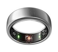 Oura Ring Gen3 Horizon - Misura 10, Brushed Titanium | Monitora sonno, frequenza cardiaca e fitness - Batteria fino a 7 giorni - Compatibile con iOS/Android - Provalo con il kit di misurazione Oura