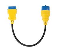 OURANTOOLS Adattatore per Cavo di prolunga OBD-2, Compatibile con BMW, 20 Pin, 40 cm, Cavo di prolunga diagnostica con Materiale in Nylon Rinforzato, per Strumento diagnostico Auto
