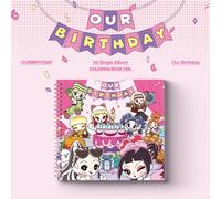 OURBIRTHDAY - 1° album singolo Il nostro compleanno LIBRO DA COLORARE VER CD