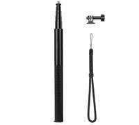 OURHZTB 130 cm invisibile selfie stick estensione palo lungo per Insta360 X5/X4/X3 fotocamera, 1/4 "Porta Mount Treppiede Esteso Monopiede Pole Compatibile con DJI OSMO Pocket 3/Action 4/Action 5 Pro