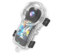 OURHZTB 60M/196FT Invisibile Dive Case per Insta360 X4 Air Subacquea Custodia Impermeabile Shell Panoramica Action Camera Subacquea Immersione Subacquea Shell Custodia Protettiva Accessori