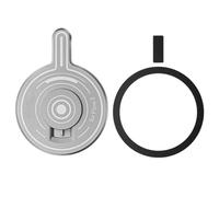 OURHZTB Adattatore magnetico per telefono compatibile con stabilizzatore cardanico per smartphone Insta360 Flow 2 Pro, base adattatore per piastra Magenet con anello magnetizzante per accessori