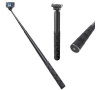 OURHZTB Bastone per selfie con montaggio a sgancio rapido da 1,2 m per DJI OSMO Action 5 Pro/4/3, estensione invisibile monopiede per DJI OSMO 360 Action Camera, con filettatura da 1/4" montaggio su