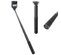 OURHZTB Bastone per selfie estensibile a sgancio rapido regolabile per DJI Osmo Action 6/Osmo Nano, asta di prolunga multifunzionale con filettatura da 1/4 di pollice Treppiede Accessori per riprese