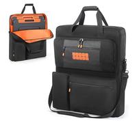 OURHZTB Borsa portaoggetti per pannelli solari ZOUPW 100 W 110 W 200 W 220 W pannello solare portatile, custodia da viaggio imbottita per 2 pannelli, con tracolla e tasche multiple