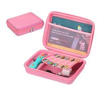OURHZTB Custodia da trasporto compatibile con 3Doodler Start+ Essentials 3D Pen Set per bambini, borsa organizer portatile per penna da stampa 3D, ricarica filamento e cavo di ricarica, rosa