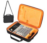 OURHZTB Custodia da trasporto compatibile con Akai Professional MPC Campione Campione Portatile Sampler Custodia da viaggio rigida con maniglia e tracolla accessori, impermeabile e antiurto, arancione