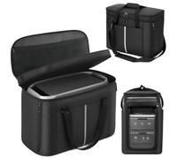 OURHZTB Custodia da trasporto compatibile con ECOFLOW DELTA 3 Max Plus/Delta 3 Max Power Station portatile da viaggio borsa con tasche, finestre a dissipazione del calore e accessori per tracolla
