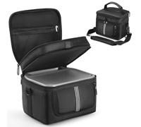 OURHZTB Custodia da trasporto compatibile con ECOFLOW River 2 Power Station, borsa per generatore esterno per cavo di ricarica e accessori, con tracolla regolabile, Nero