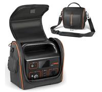 OURHZTB Custodia da trasporto compatibile con Jackery Explorer 500 Power Station, borsa da viaggio all'aperto con tracolla, tasche con cerniera per finestre per generatore, cavo di ricarica e