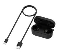 OURHZTB Custodia di ricarica compatibile con auricolari Panasonic Technics EAH-AZ80, custodia di ricarica di ricambio per stazione di ricarica con accessori per cavi di ricarica di tipo C