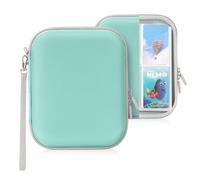 OURHZTB Custodia per carte Yoto, morbida borsa portatile con cerniera e 120 tasche, porta carte da gioco, porta carte con maniche, per viaggi, scuola, casa, accessori organizer per carte (verde)