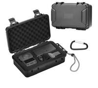 OURHZTB Custodia rigida impermeabile da viaggio compatibile con fotocamera DJI Osmo 360 e accessori, scatola a prova di esplosione, custodia portatile antiurto con interno morbido, inserti
