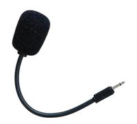 OURHZTB Microfono di ricambio per cuffie da gioco JBL Quantum 100 Q100/350 | Microfono staccabile con jack da 2,5 mm con cancellazione del rumore Crystal Clear Game Voice Mic Boom con schiuma per PC