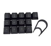 OURHZTB Texture Tactility - Copritasti da gioco retroilluminati di ricambio per tastiera meccanica Logitech G310 G413 G613 G810 K840 G910, 13 tasti Performance Gaming keycaps Kit