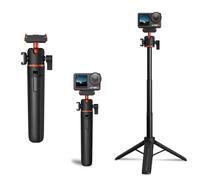 OURHZTB Treppiede a sgancio rapido estensibile selfie stick per DJI Osmo Action 4/5 Pro, palo di estensione multifunzionale montaggio a scarpa fredda per luci di riempimento e microfoni accessori
