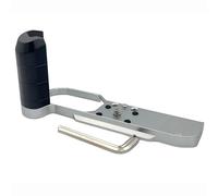 OURHZTB Z F, impugnatura retrò in legno a forma di L per fotocamera Nikon ZF, piastra Arca a sgancio rapido integrata, base in metallo, supporto per treppiedi per migliorare la presa per accessori per