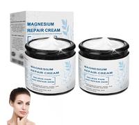 Ourlyard Crema Riparatrice al Magnesio per la Pelle, Crema Riparatrice al Magnesio per il Sollievo dal Dolore, Lozione Professionale per la Riparazione delle Articolazioni, Ingredienti (2pcs)
