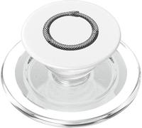 Ouroboros Uroboros Circle Serpent Snake Vintage Xilografia PopSockets PopGrip per MagSafe
