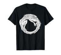 Ouroboros Uroboros Serpente Serpente Drago Oroborus Maglietta