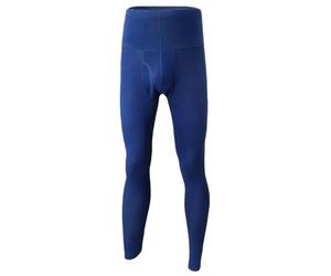 Ouruikia Pantaloni Termici da Uomo Vita Alta Lunghi Johns Collant Uomo Invernale Base Layer Leggings Cotone, Blu, S