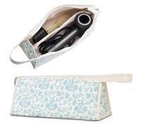 OuryTech Borsa da Viaggio per Styler Dyson Airwrap/Shark Flexstyle, Borsa, Organizer Portatile, Borsa Portatile in Cotone Floreale, Organizer per Dyson
