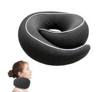 OuryTech Cuscino da Collo per Aereo, Cuscino da Viaggio e Cuscino a U, Cuscino da Viaggio in Memory Foam con Supporto a 360° per Aereo