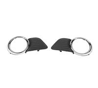 OUSDUO Copertura per Fendinebbia 1 Paio di Copri Griglia Fendinebbia Paraurti Anteriore con Cornice Cromata 5212708020 Resistente all'Acqua per Toyota per Sienna XL30 2011-2017