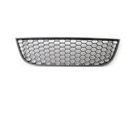 OUSDUO Copertura per Fendinebbia 1 Paio di Griglie di Ventilazione Inferiori per Paraurti Anteriore Auto Adatte per VW per Polo-GTI MK4 9N3 2006 2007 2008 2009 ABS Nero (Center Grill)