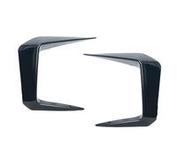 OUSDUO Copertura per Fendinebbia 2 Pezzi per Toyota RAV4 2020 2021 Paraurti Anteriore Fendinebbia Cornice Tappo Luce di Marcia Diurna Finitura Sopracciglio Copertura (1 Pair Gloss Black)