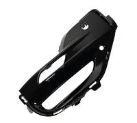 OUSDUO Copertura per Fendinebbia Copertura Fendinebbia A LED per Paraurti per G05 X5 Sport 2018-2022 Luci Fendinebbia Parti del Telaio Accessori (Black Left)