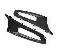 OUSDUO Copertura per Fendinebbia Griglia di Copertura Inferiore Fendinebbia per Paraurti Anteriore Auto Griglia Fendinebbia per VW per Polo 6R MK5 2009-2015 6R0853665D9B9 6R0853665D (Pair)
